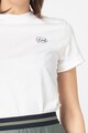 EDC by Esprit Tricou din bumbac organic, cu detaliu brodat pe piept Femei