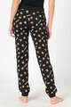 Moschino Pantaloni de pijama cu model logo Femei