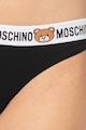 Moschino Set de chiloti cu banda elastica cu logo in talie - 2 perechi Femei