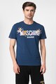 Moschino Tricou de plaja cu imprimeu logo Barbati