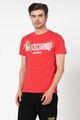 Moschino Tricou de plaja cu imprimeu logo Barbati
