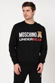 Moschino Bluza de pijama cu imprimeu logo Barbati