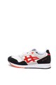 Asics Pantofi sport unisex de piele si piele intoarsa, cu model colorblock Gelsaga Femei