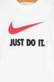 Nike Swoosh kerek nyakú mintás póló Fiú