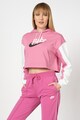 Nike Hanorac crop cu imprimeu logo Femei