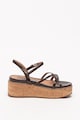 sixtyseven Sandale wedge de piele ecologica Yeko Femei