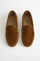 Mango Pantofi loafer de piele intoarsa BigBoy Baieti