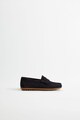 Mango Pantofi loafer de piele intoarsa BigBoy Baieti