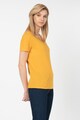 Maison Scotch Tricou din amestec de in cu decolteu in V Femei