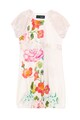 DESIGUAL Rochie cu model floral si garnituri de dantela Fete