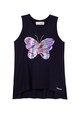 DESIGUAL Tricou fara maneci Mariposa Fete