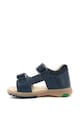 Kickers kids Sandale din piele cu benzi velcro Fete