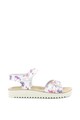 Kickers kids Sandale de piele cu velcro Fete