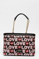 Love Moschino Geanta shopper de piele ecologica, cu model logo Femei