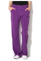 Asics Pantaloni violet cu buzunare Femei