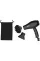 Wahl Uscator de par pentru calatorie  , pliabil, 1000 W, dual voltage, 4 piese, 2 trepte de viteza, negru Femei