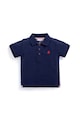 JoJo Maman Bebe Tricou polo de bumbac Baieti