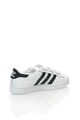 adidas Originals Tenisi albi din piele Superstar Fondation Baieti