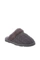 BEARPAW Papuci de casa gri cu interior imblanit Effie Femei