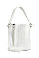 Furla Geanta bucket mica de piele, cu fermoare decorative Femei