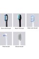 Panasonic Periuta de dinti electrica  , Sonic Motor, Îngrijire parodontală și îngrijirea Interdentală cu vibrație, 5 capete incluse, Negru Femei