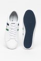 Lacoste Pantofi sport de piele si piele ecologica, cu garnituri cu model logo Lerond Barbati