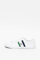 Lacoste Pantofi sport de piele si piele ecologica, cu garnituri cu model logo Lerond Barbati