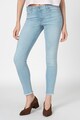 GAP Blugi skinny cu terminatie franjurata Femei