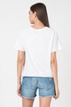 Pepe Jeans London Tricou crop Fleur Femei