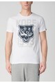 Onitsuka Tiger White Printed T-Shirt Мъже