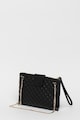 GUESS Geanta crossbody de piele ecologica, cu aspect matlasat si aplicatii din strasuri Dazzle Femei