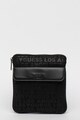 GUESS Geanta crossbody cu garnitura de piele ecologica Barbati