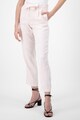 Stefanel Pantaloni crop de in, cu cordon Femei