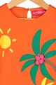 Agatha Ruiz de la Prada Rochie cu croiala in A si imprimeu grafic Bahia Fete