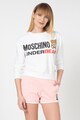 Moschino Bluza sport de casa cu imprimeu logo Femei