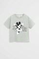 Mango Tricou din amestec de bumbac, cu imprimeu Mickey Mouse Love Fete