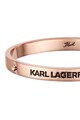 Karl Lagerfeld Bratara rigida cu logo stantat Femei