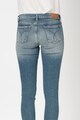 CALVIN KLEIN JEANS Blugi crop skinny cu aspect deteriorat Femei