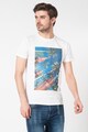 BLEND Tricou slim fit cu imprimeu tropical Barbati