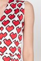 Love Moschino Rochie cu decolteu cache-coeur si pliuri inversate Femei