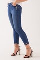 Fiorella Rubino Blugi crop slim fit cu strasuri Femei