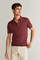 Mango Tricou polo din amestec de in Andrew Barbati