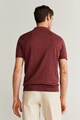 Mango Tricou polo din amestec de in Andrew Barbati