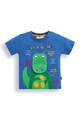 JoJo Maman Bebe Tricou cu aplicatie dinozaur Baieti