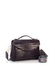 Mia Tomazzi Geanta crossbody de piele cu aspect de piele de crocodil Lazise Femei