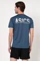 Asics Tricou regular fit cu imprimeu logo pe partea din spate, pentru alergare Barbati