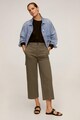 Mango Pantaloni culotte relaxed fit Femei