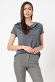 Stefanel Tricou cu aspect stralucitor Femei