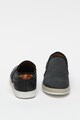 Bullboxer Pantofi slip-on de panza, cu garnituri de piele intoarsa Barbati