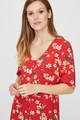 Vero Moda Rochie mini cu decolteu in V si model floral Femei